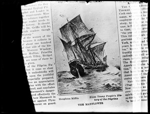 Puritan ship "Mayflower"