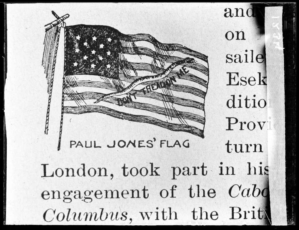 Paul Jones flag, 1776