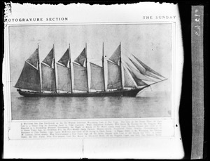 Six masted schooner Wyoming