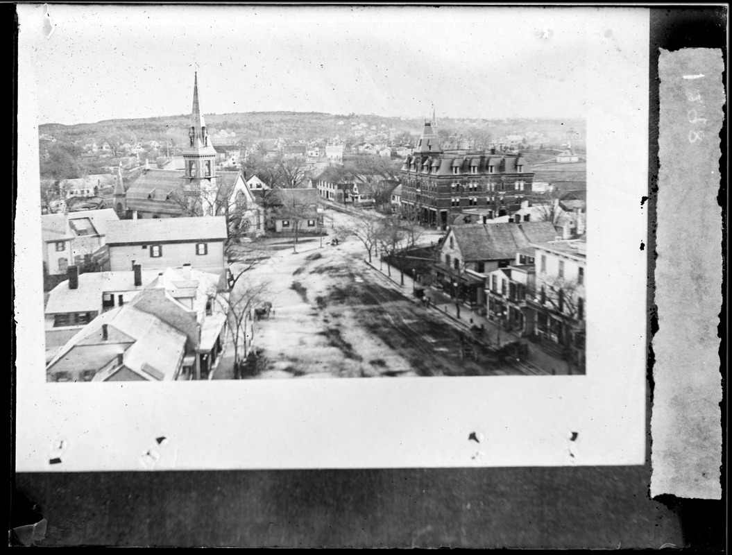 Southerly view from First Baptist Church