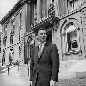 Kenneth O'Donnell running for governor, City Hall, William Street, New Bedford