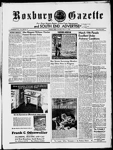 Roxbury Gazette and South End Advertiser, March 24, 1960