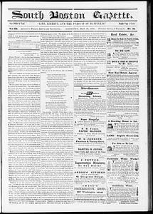 South Boston Gazette, May 19, 1849