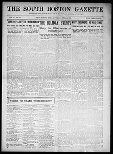 South Boston Gazette, April 23, 1910
