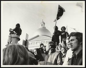 Demonstrations Anti-War Boston.
