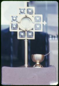 A cross and a chalice