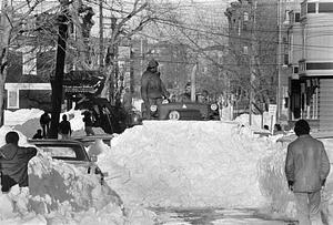 Blizzard of '78, National Guard