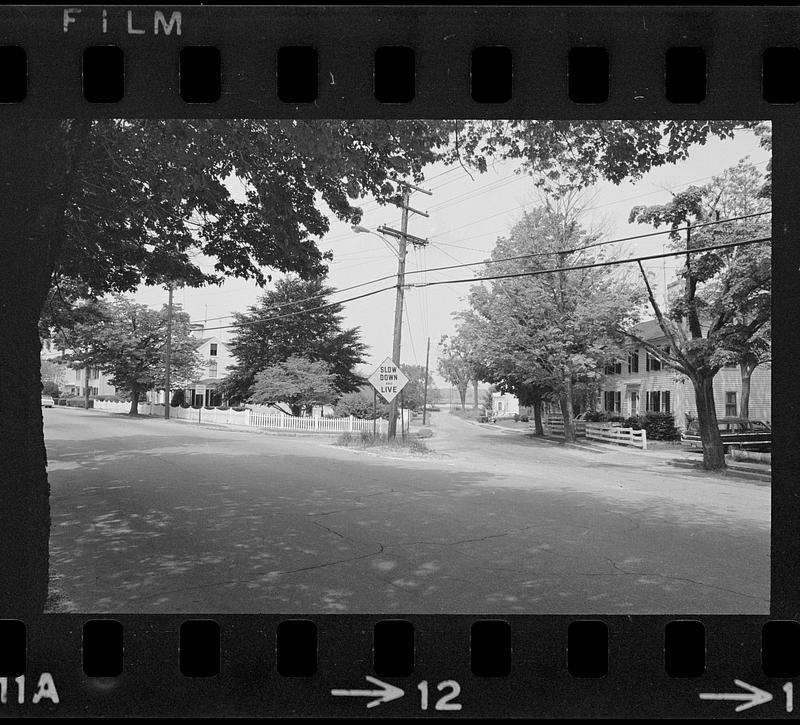 Marion Noyes project, Bartlett Mall, Brown Square, Atkinson Common, City Hall, Chain Bridge