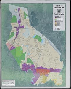Town of Raynham, MA zoning map