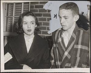Sheila Donahue, 14, and her brother Charles, 16