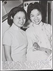 Chinese refugee arrives U.S.