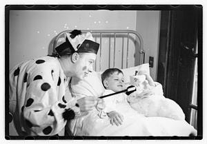 Harry W. Syer magician at Children's Hospital