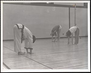 Martial arts class