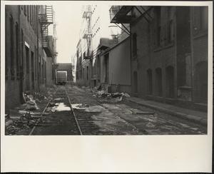 Alley between Farnsworth Street and Pittsburgh Street, South Boston, Boston