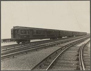 Boston Elevated Railway. Equipment. Subway train