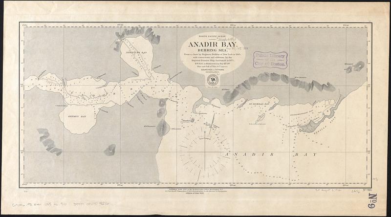 North Pacific Ocean, Anadir Bay, Behring Sea