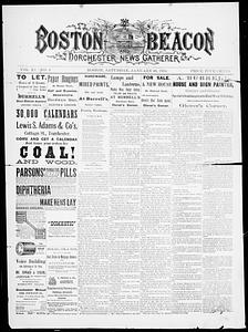 The Boston Beacon and Dorchester News Gatherer, January 26, 1884