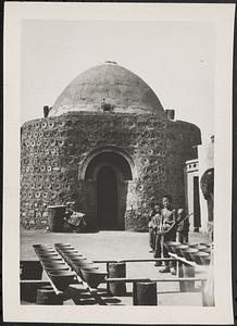 Building with a domed roof