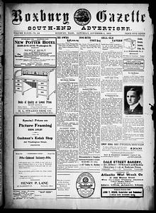 Roxbury Gazette and South End Advertiser, November 01, 1913