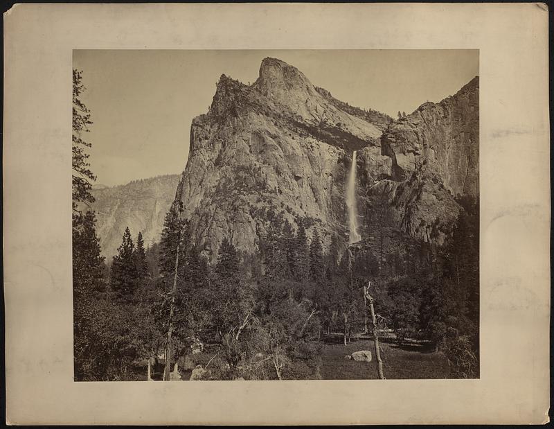 Bridalveil Fall from Coulterville Trail, Yosemite