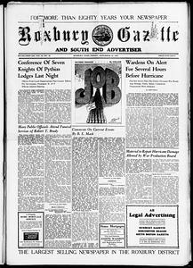 Roxbury Gazette and South End Advertiser, September 22, 1944