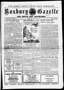 Roxbury Gazette and South End Advertiser, January 21, 1949