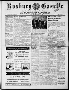 Roxbury Gazette and South End Advertiser, March 20, 1958