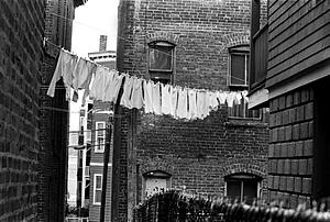 Laundry out to dry