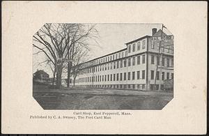 Pepperell card shop, East Pepperell