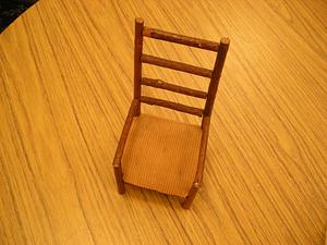 Small wooden chair