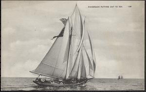 Fisherman putting out to sea