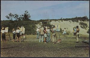 Artists at work, Cape Cod, Mass.