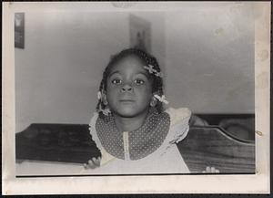 Closeup of a young girl