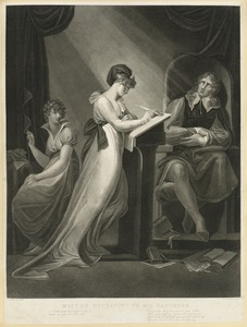 Milton Dictating to His Daughter