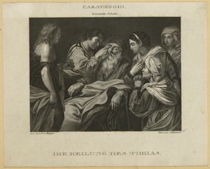Die Hellung Des Tobias, Caravaggio