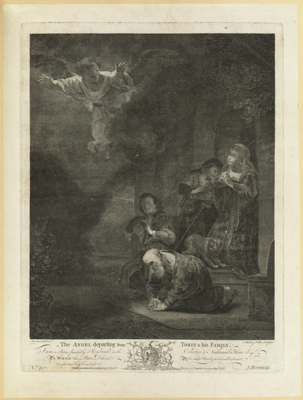 The Angel Departing From Tobit and His Family