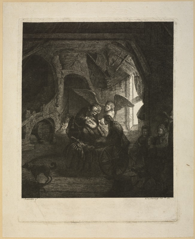 Tobias Healing his Father