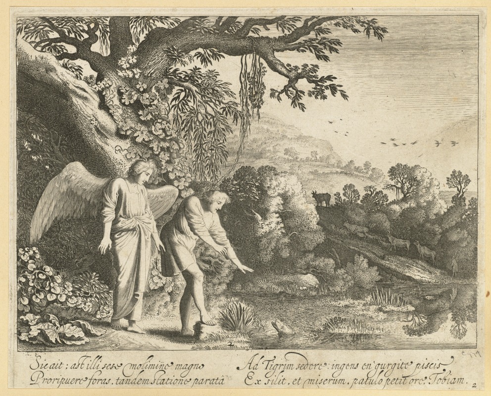 Tobias and Raphael Encounter the Fish