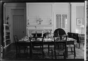 Mrs. Ives House, Salem: interior