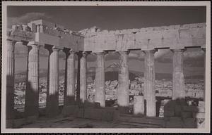 Athens - columns of the Parthenon