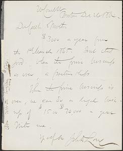 Letter from John D. Long to Zadoc Long and Julia D. Long, December 26, 1864