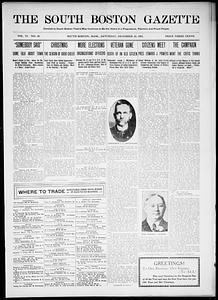 South Boston Gazette, December 23, 1911