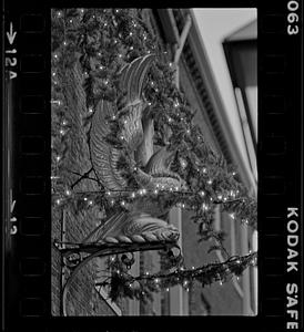 Ornamental detail at silversmith shop