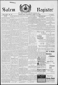 Salem Register and Essex County Mercury