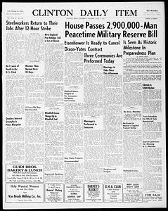 Clinton Daily Item