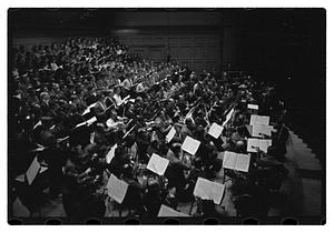 Recording "La Mer" for Victor R.C.A., Dr. K & Boston Symphony Orchestra, also recording mch.