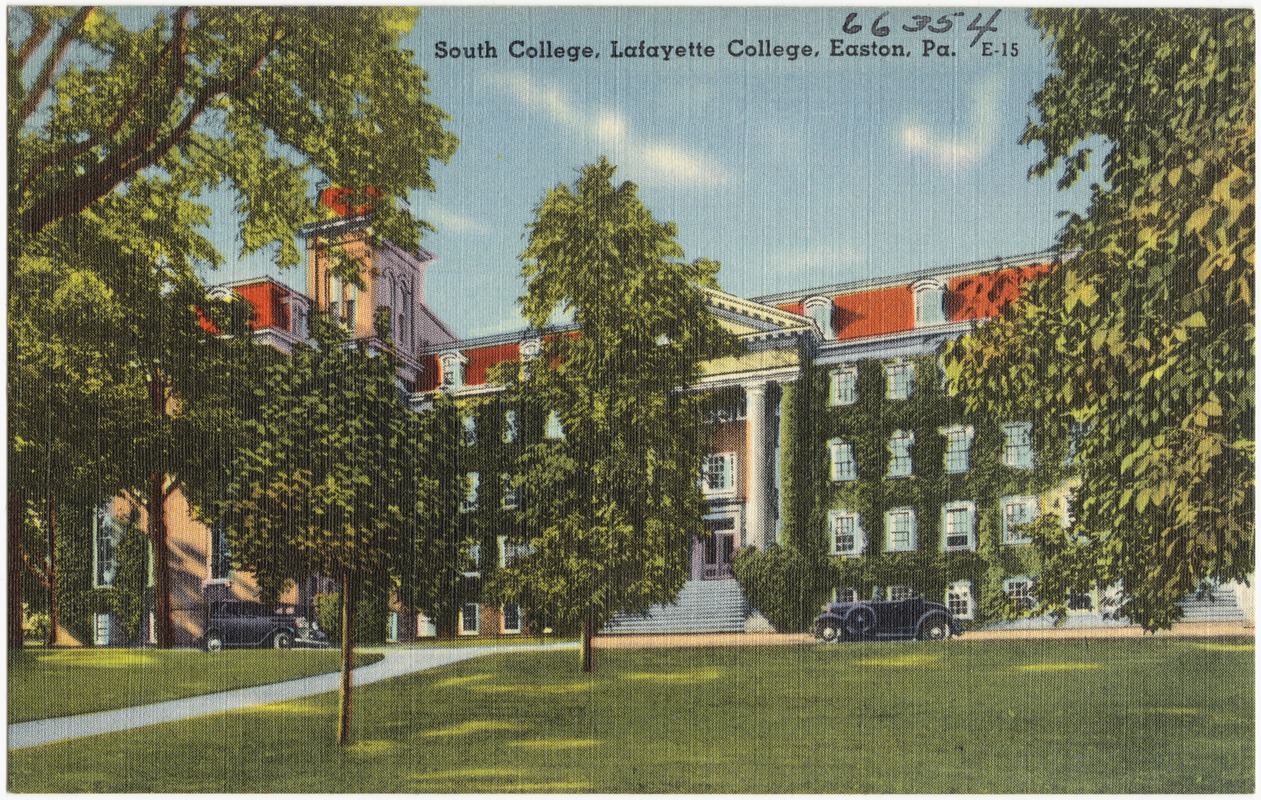 South College, Lafayette College, Easton, Pa. - Digital Commonwealth