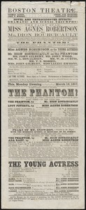 The Phantom ; The Young Actress