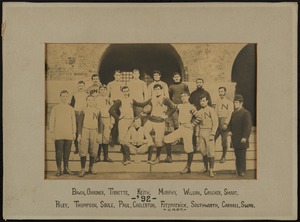 Bridgewater State Normal School football team, 1892