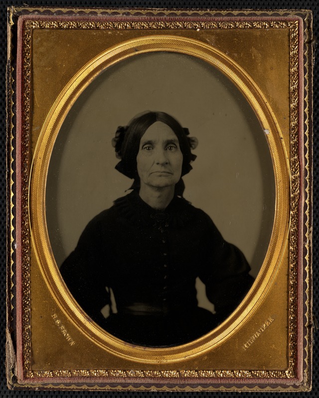 Portrait of Lowell Mason's wife, Abigail